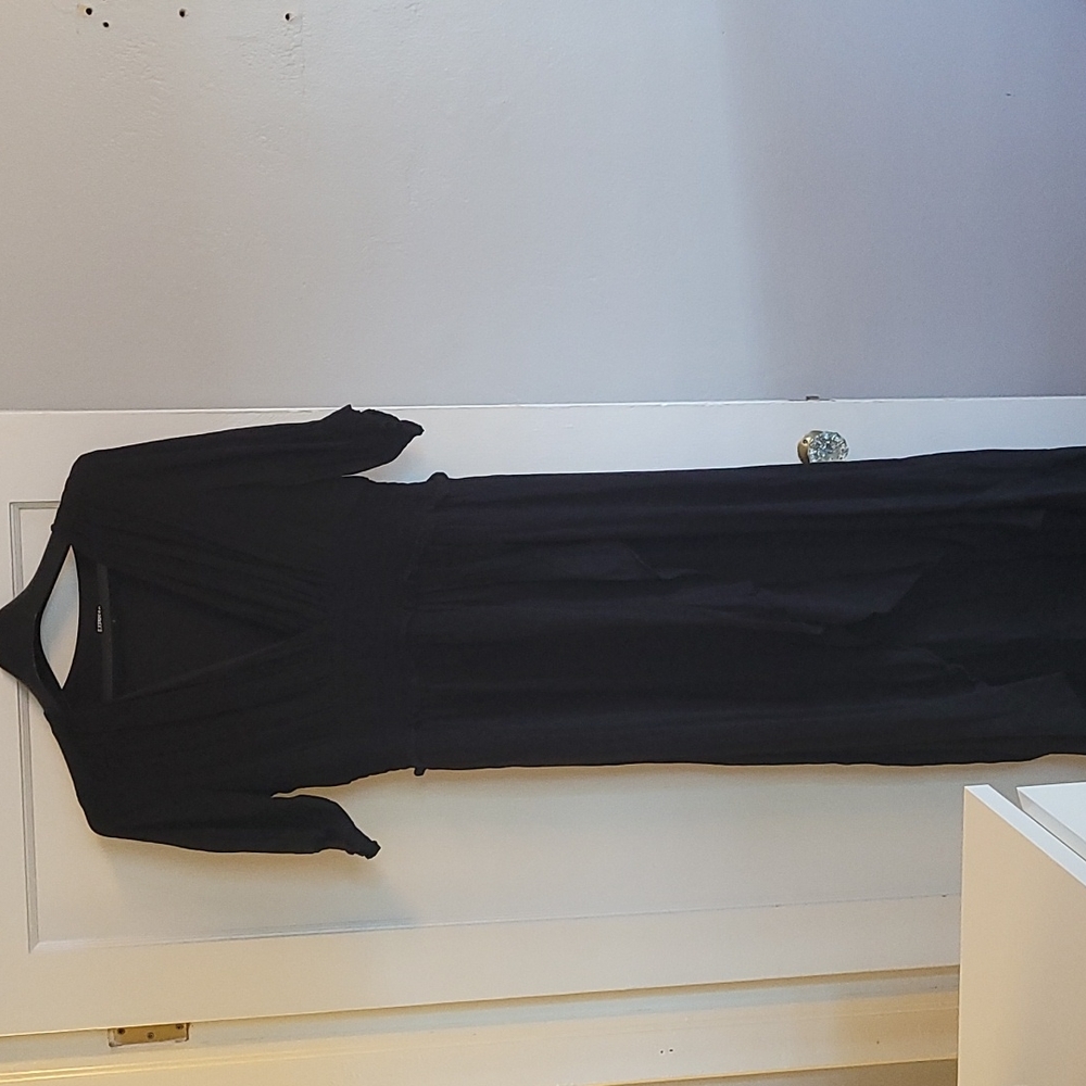 Express Black Maxi Dress